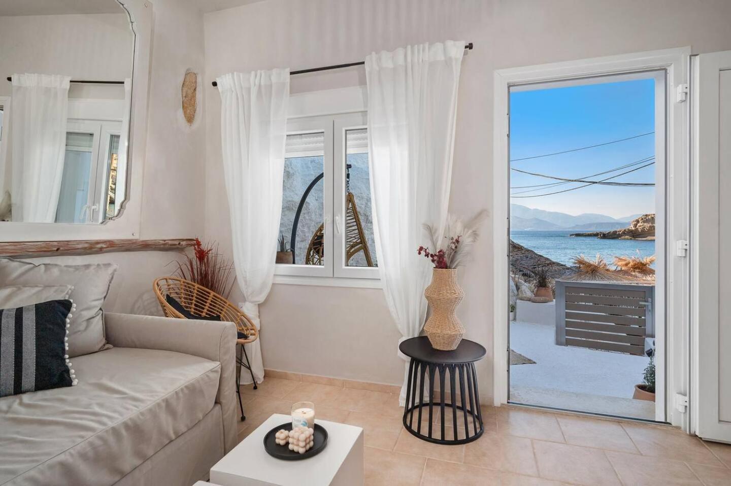 Отель Casa Grotta With Sea & Cave View Матала Экстерьер фото