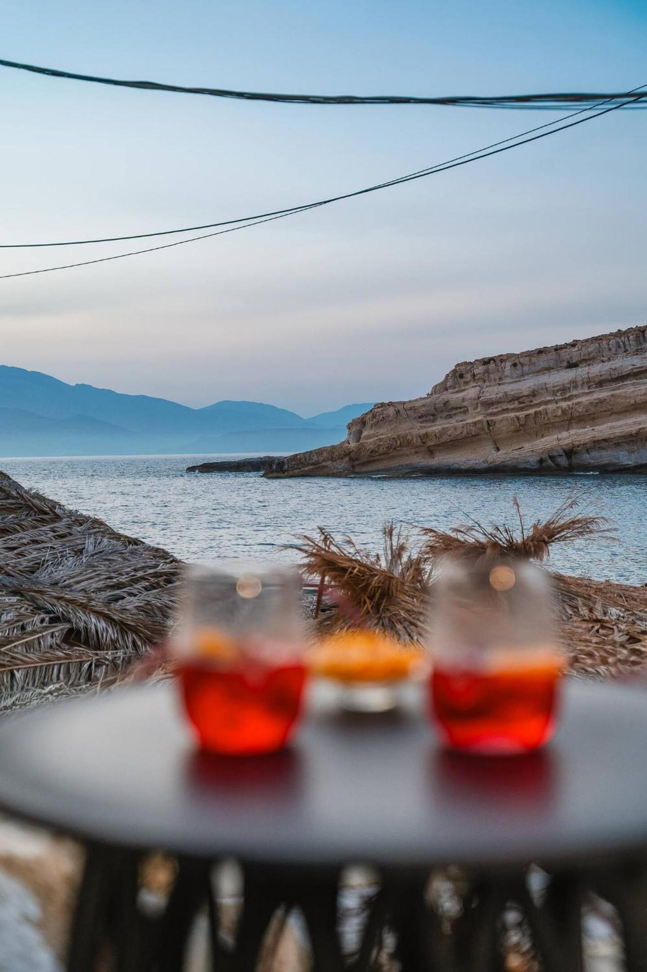 Отель Casa Grotta With Sea & Cave View Матала Экстерьер фото